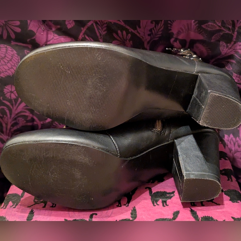 Demonia Vivika Coffin Boots Size 11 - Picture 7 of 10